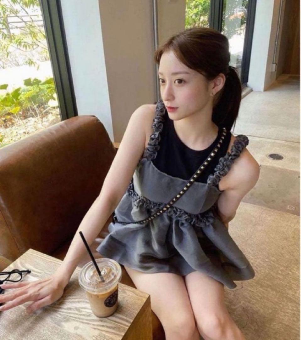 トップス bibiy CHLOE PEPURAMU BUSTIER