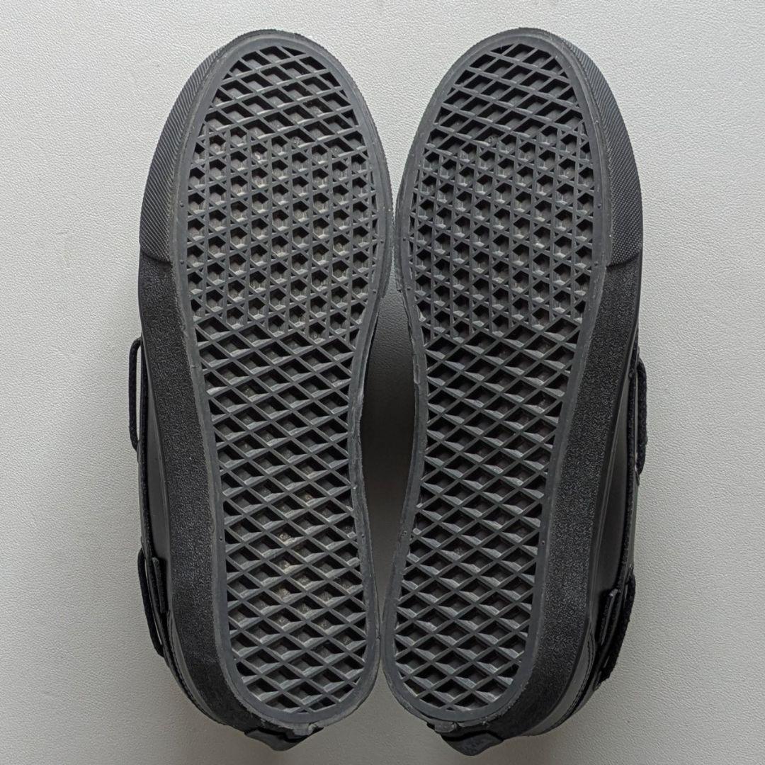 靴 VANS 2 EYELET V176CF BLACK 9H 27.5cm