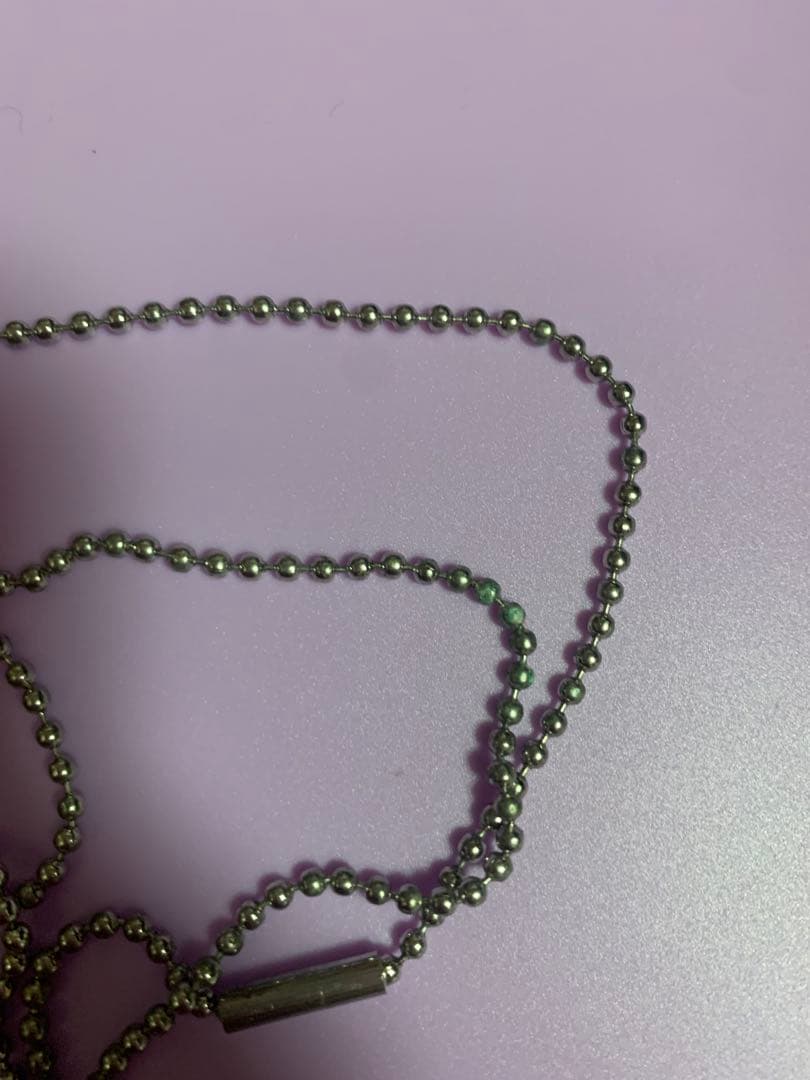GUCCI シルバードッグタグネックレス