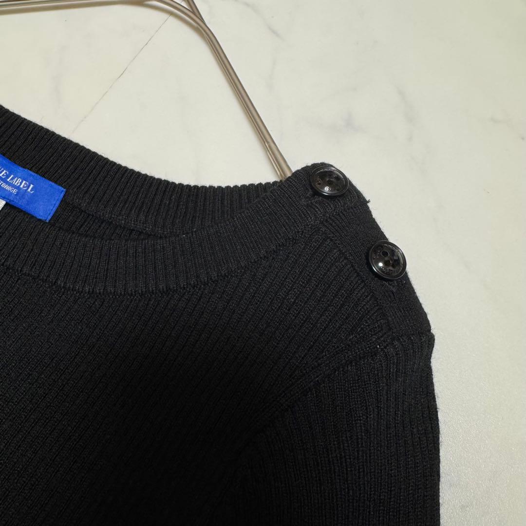 美品 BLUE LABEL CRESTBRIDGE チェック切替ワンピース 38
