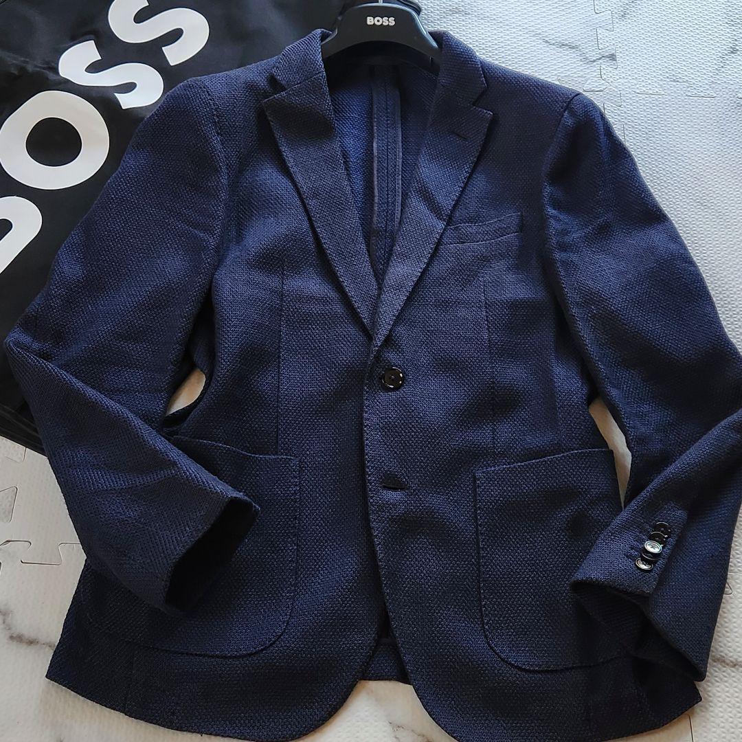 美品✨HUGO BOSS テーラードジャケット Ferla生地 ツイード