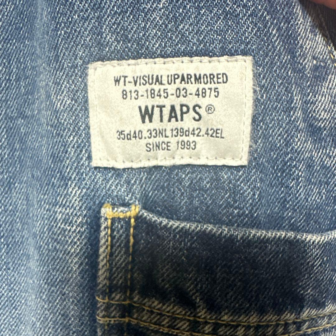 おかゆ　WTAPS デニムカバーオール サイズX 01 極美品！