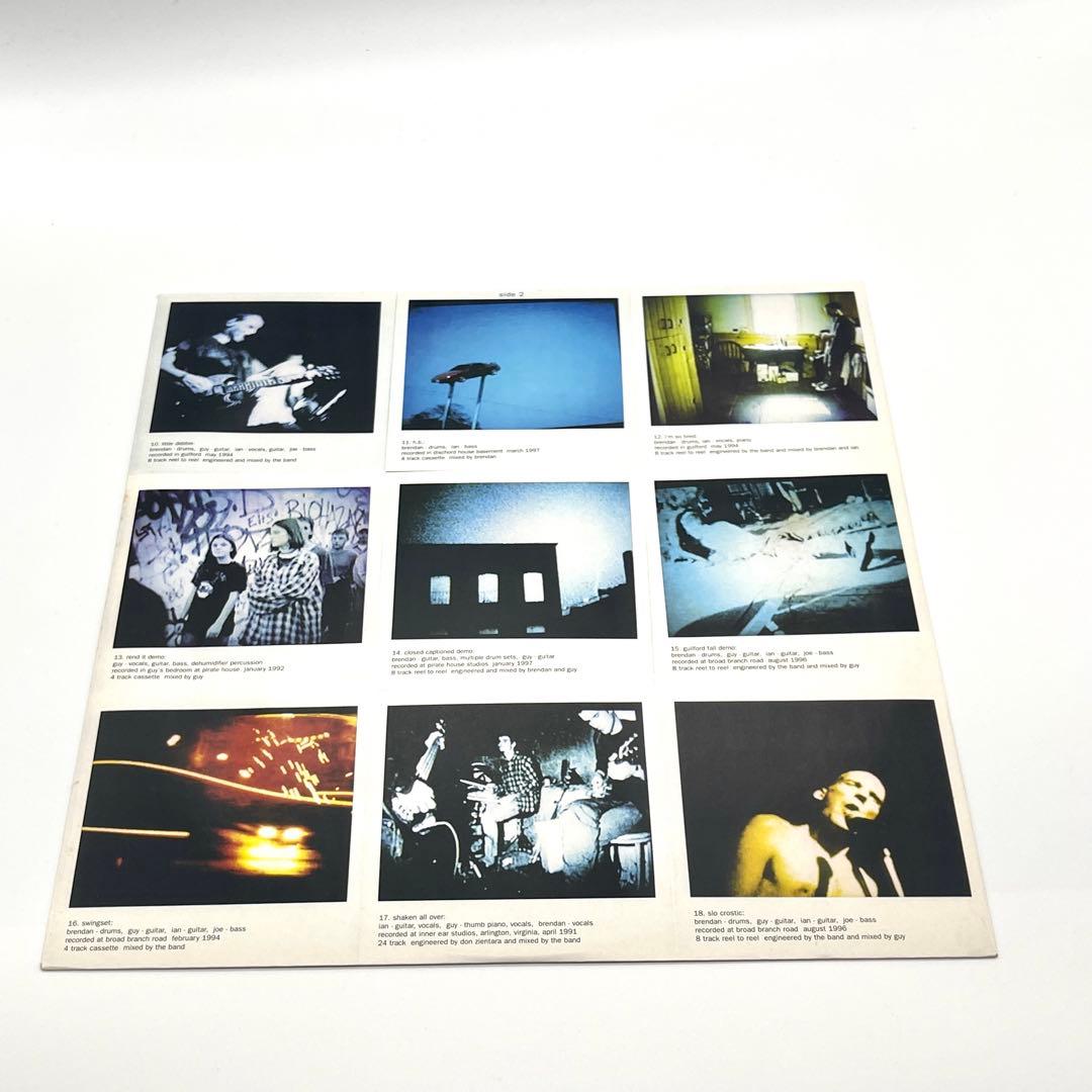 【UKオリジナル盤】Fugazi Instrument レコード　LP