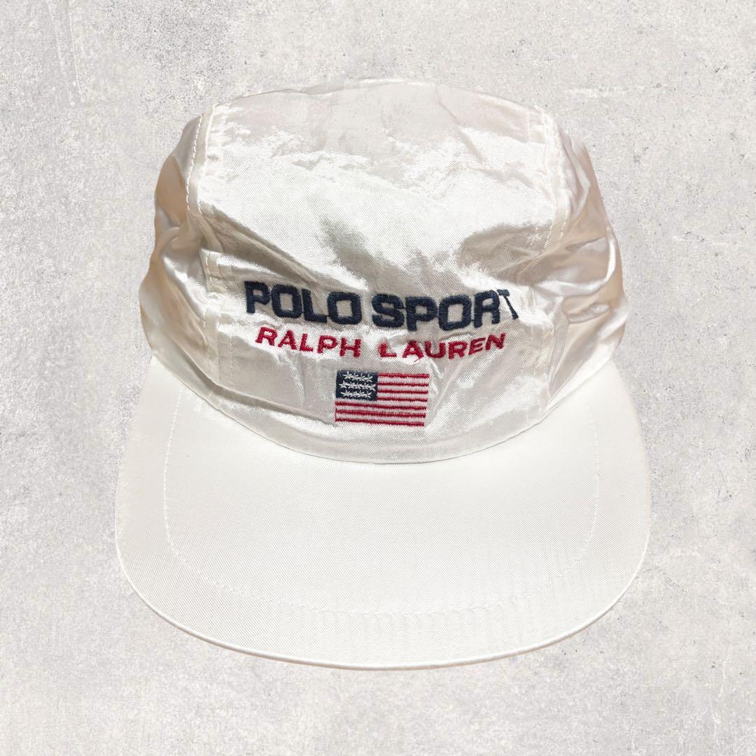 s*o様 90s USA製 POLO SPORT ポロスポーツ ジェットキャップ