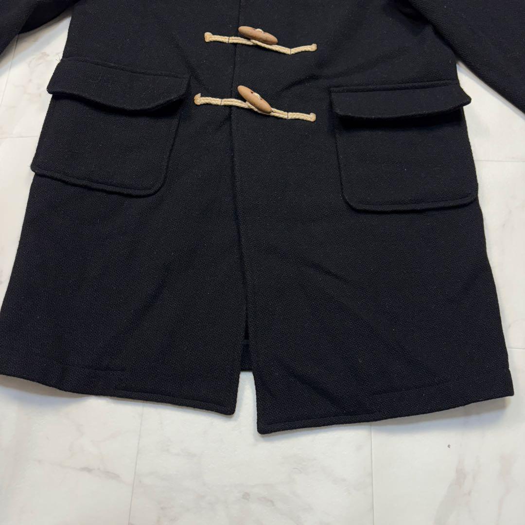 希少！キャプテンサンタ　ダッフルコート　フーデット　ワッペン　黒　トグルボタン
