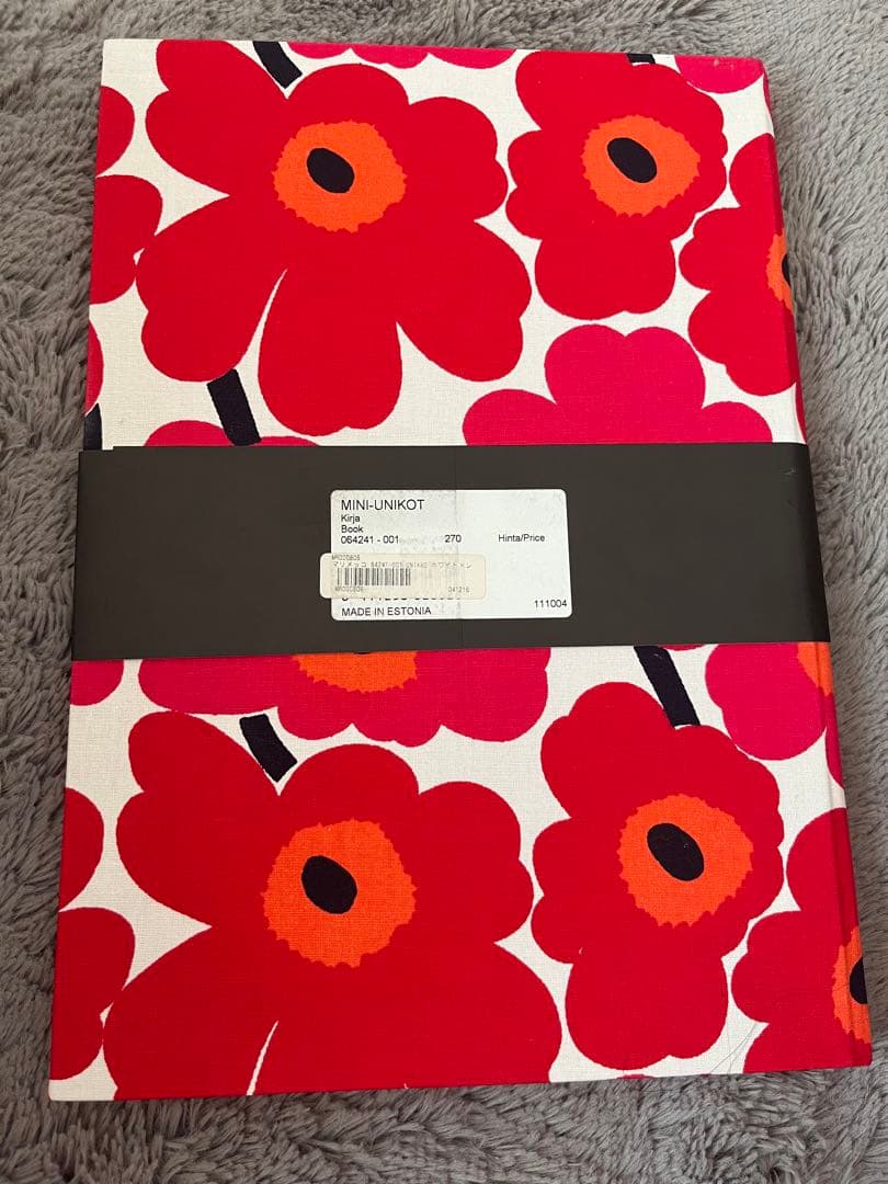 【未開封】marimekko unniko 大きなノート