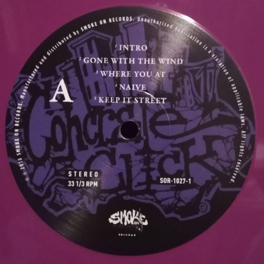 CONCRETE CLICK　LYRICAL TERRORISM EP レコード