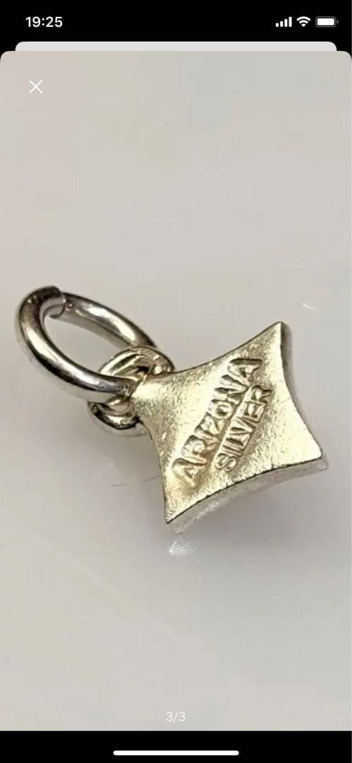 アリゾナフリーダム ネックレス SILVER刻印有 太陽神メタル ペンダント新品