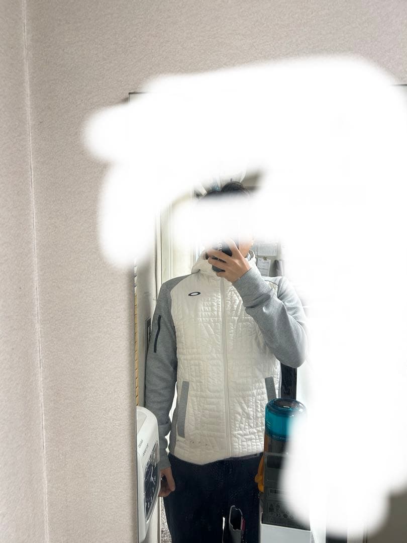 OAKLEY オークリー 中綿 切り変え フードジャケット フルジップ