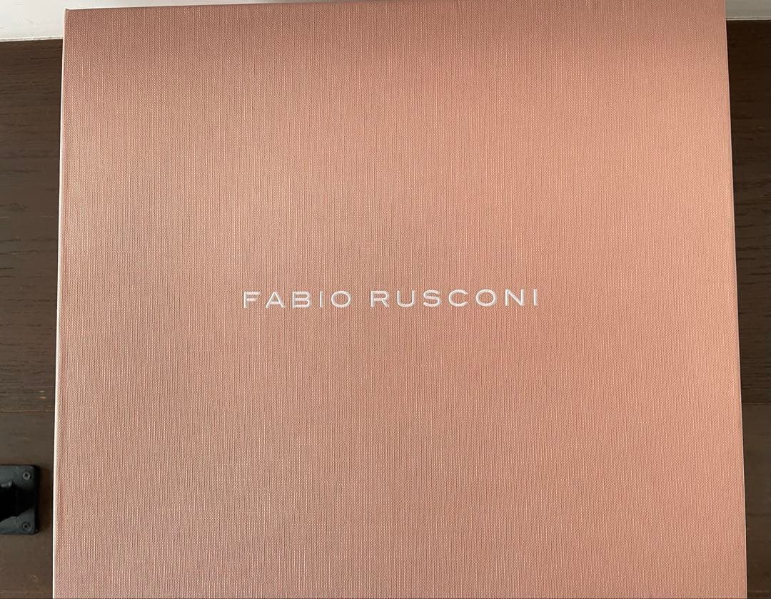 FABIO RUSCONI ショートブーツ 38.5 ブラック 本革
