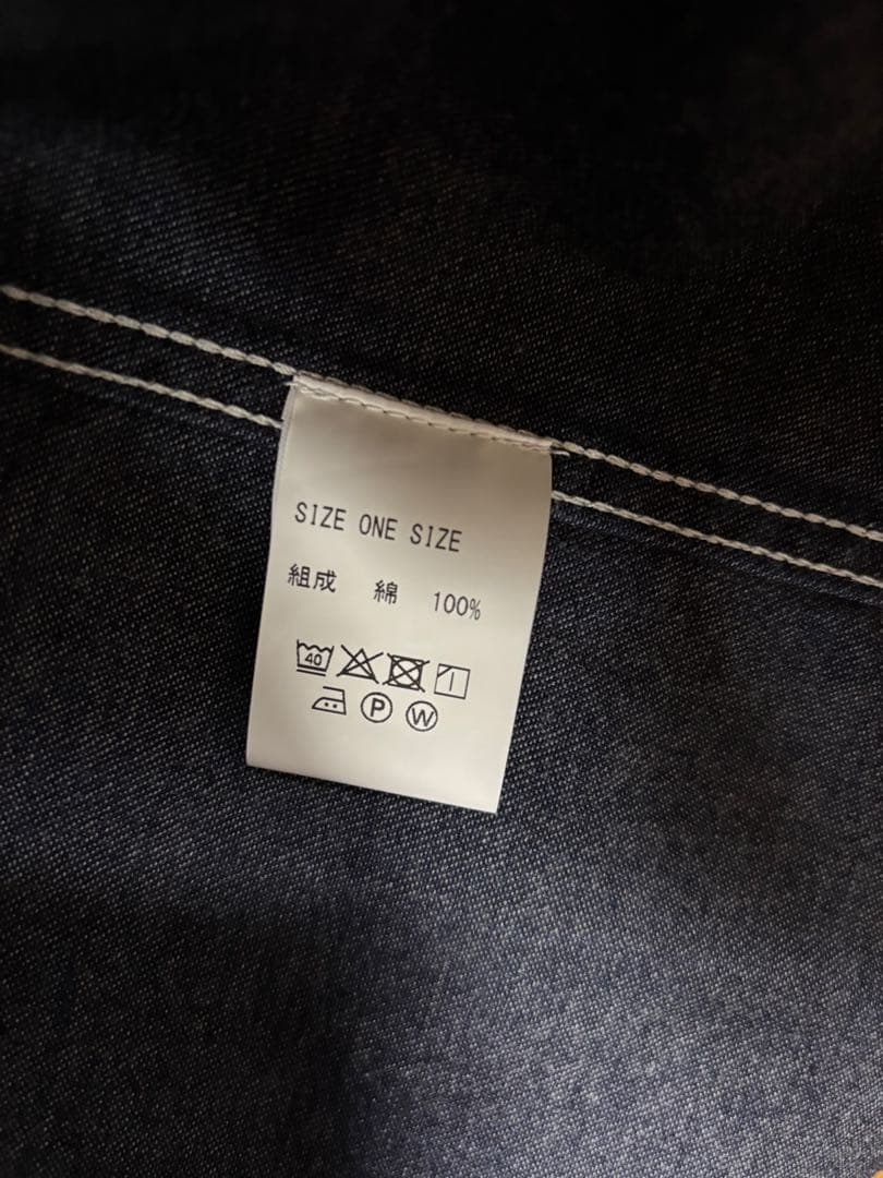 新品⭐︎お得です。POOL のデニム素材のコートです。
