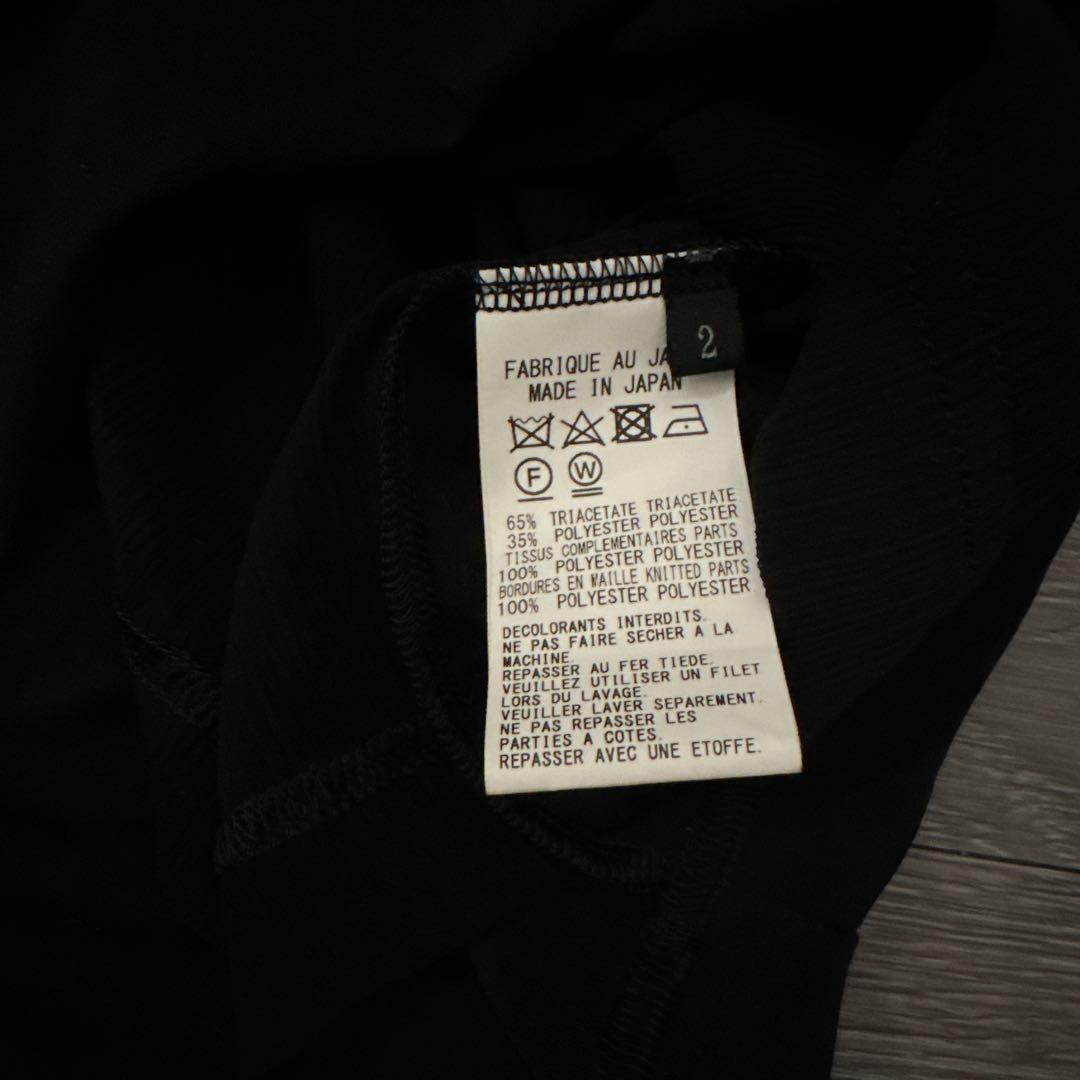 Y's YohjiYamamoto 片袖シアー アシンメトリーTシャツ Sサイズ