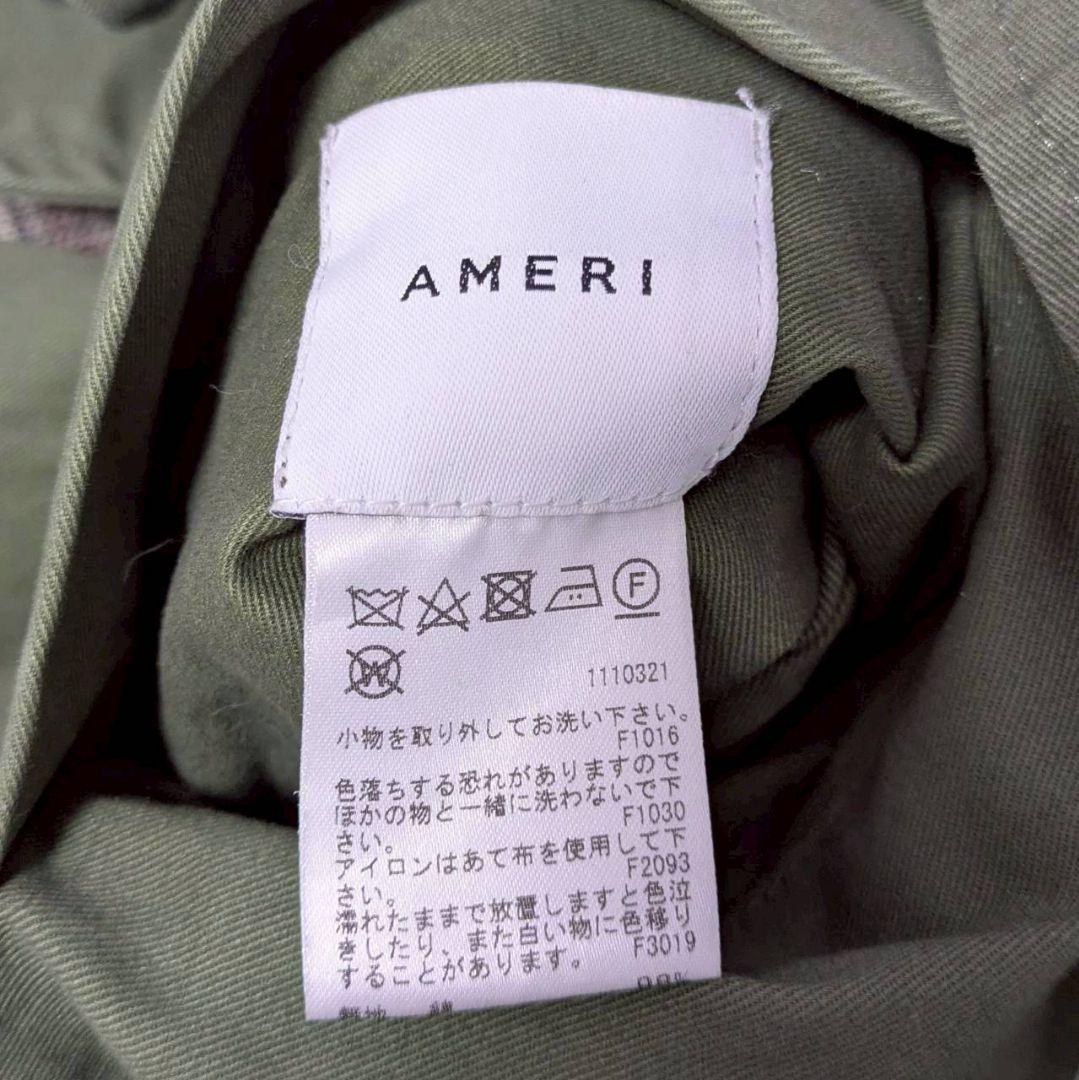 STUDIOUS別注 Ameri リバーシブル マキシ丈 トレンチコート 春秋冬