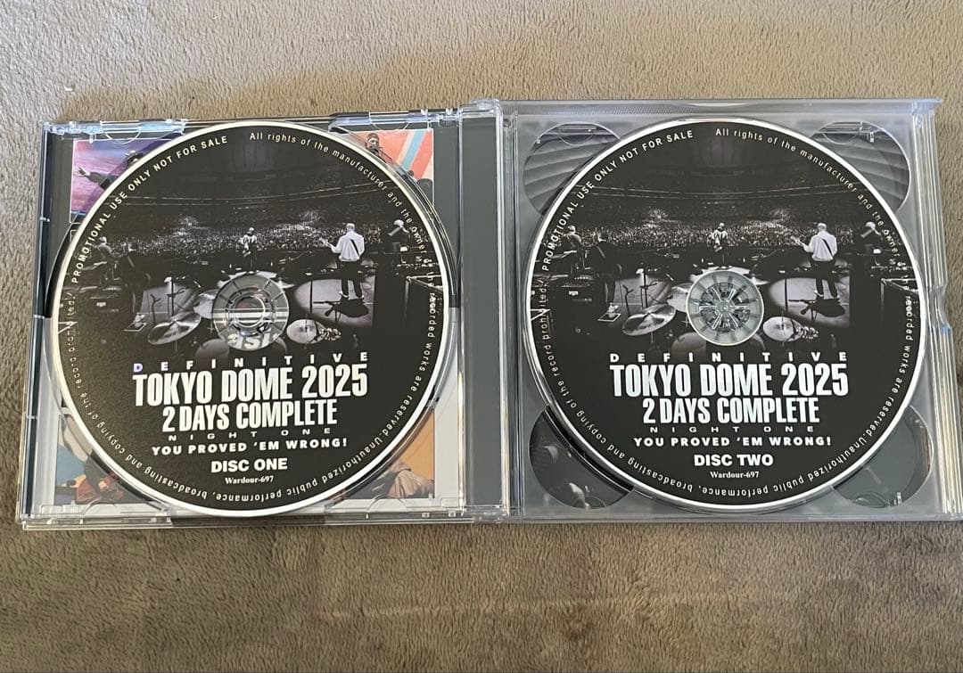 【新品未開封品】oasis DEFINITIVE TOKYO DOME 2025