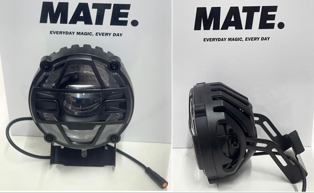貴重♪MATE-X高性能LED ライト36v/48V E-BIKEにも♪