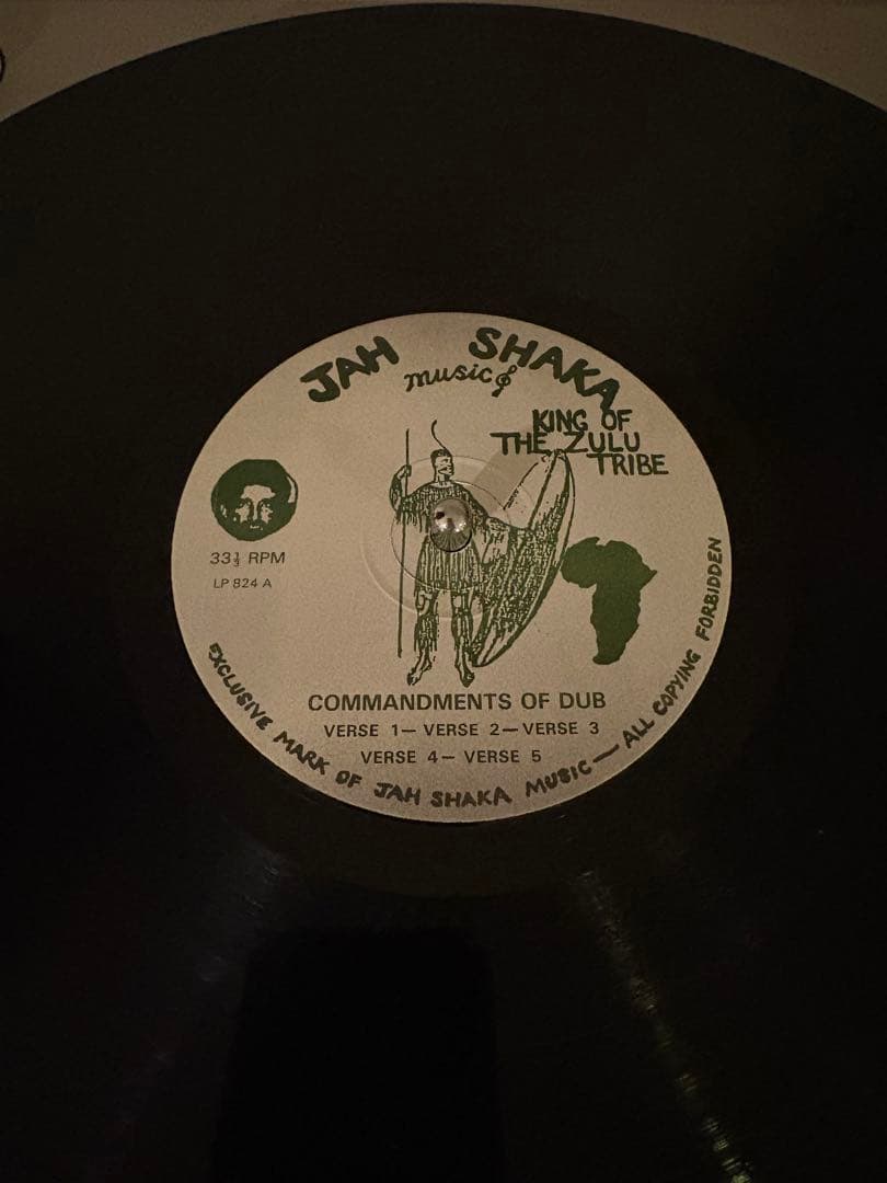 洋楽 Jah Shaka The Commandments of Dub LP