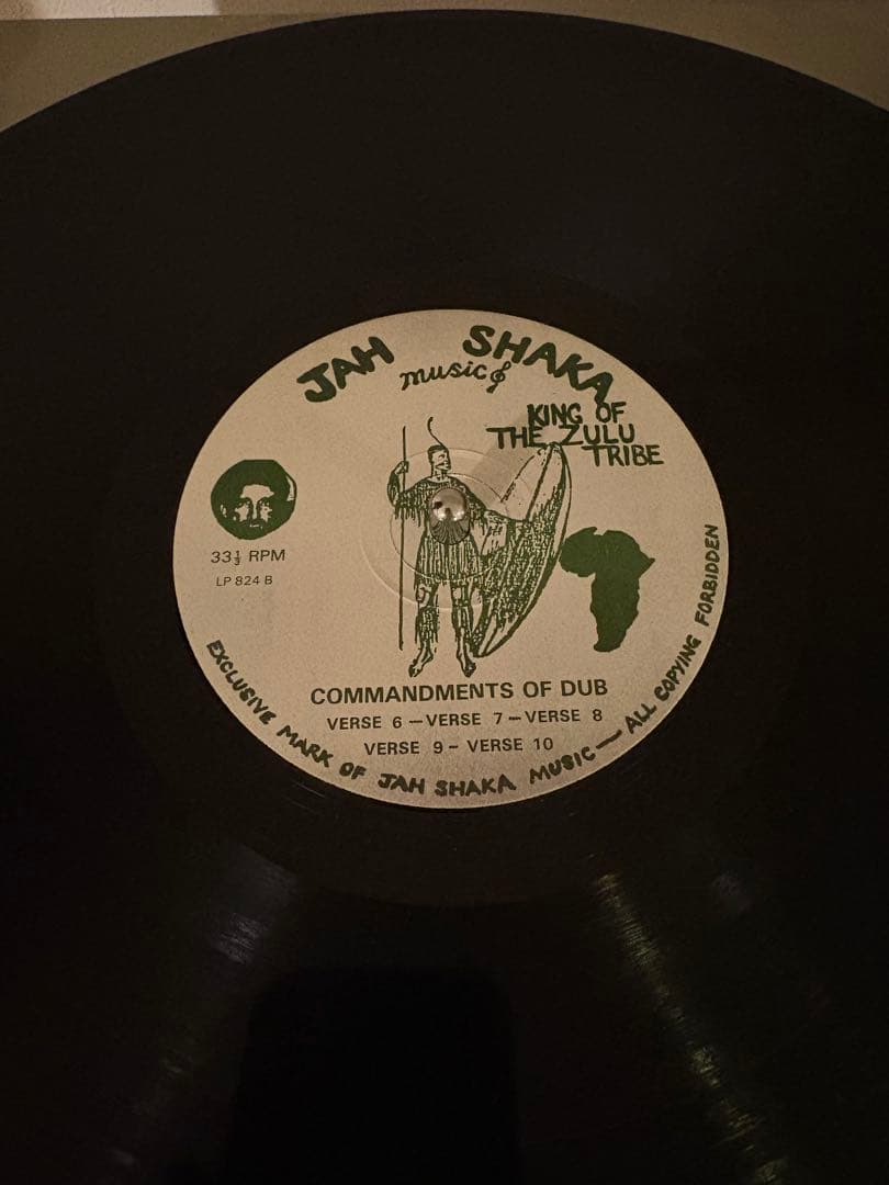 洋楽 Jah Shaka The Commandments of Dub LP