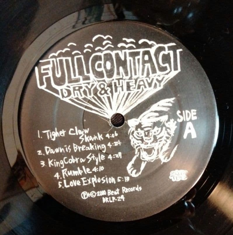 Dry & Heavy – Full Contact 英オリジナル盤LP
