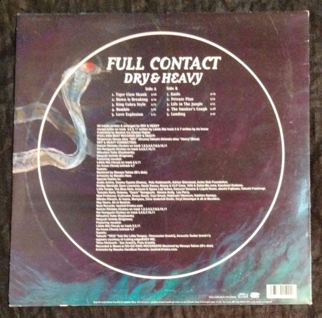 Dry & Heavy – Full Contact 英オリジナル盤LP