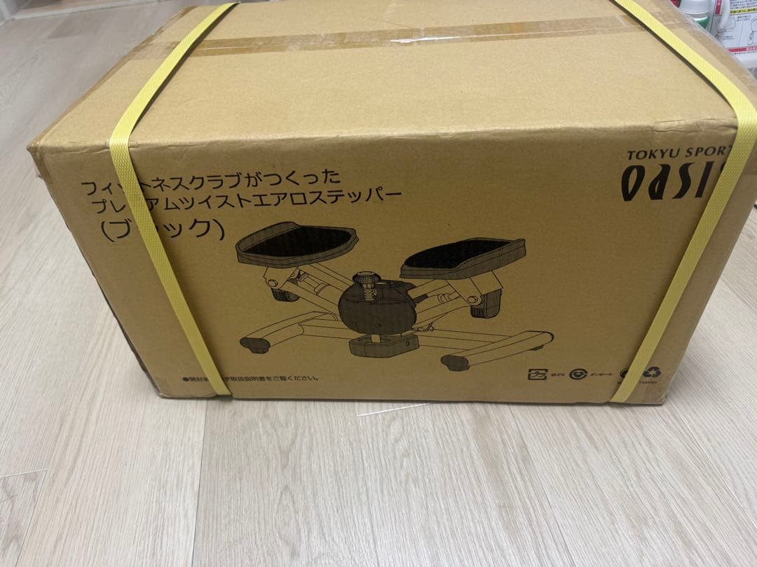 東急スポーツオアシス　プレミアムツイストエアロステッパー　ブラック