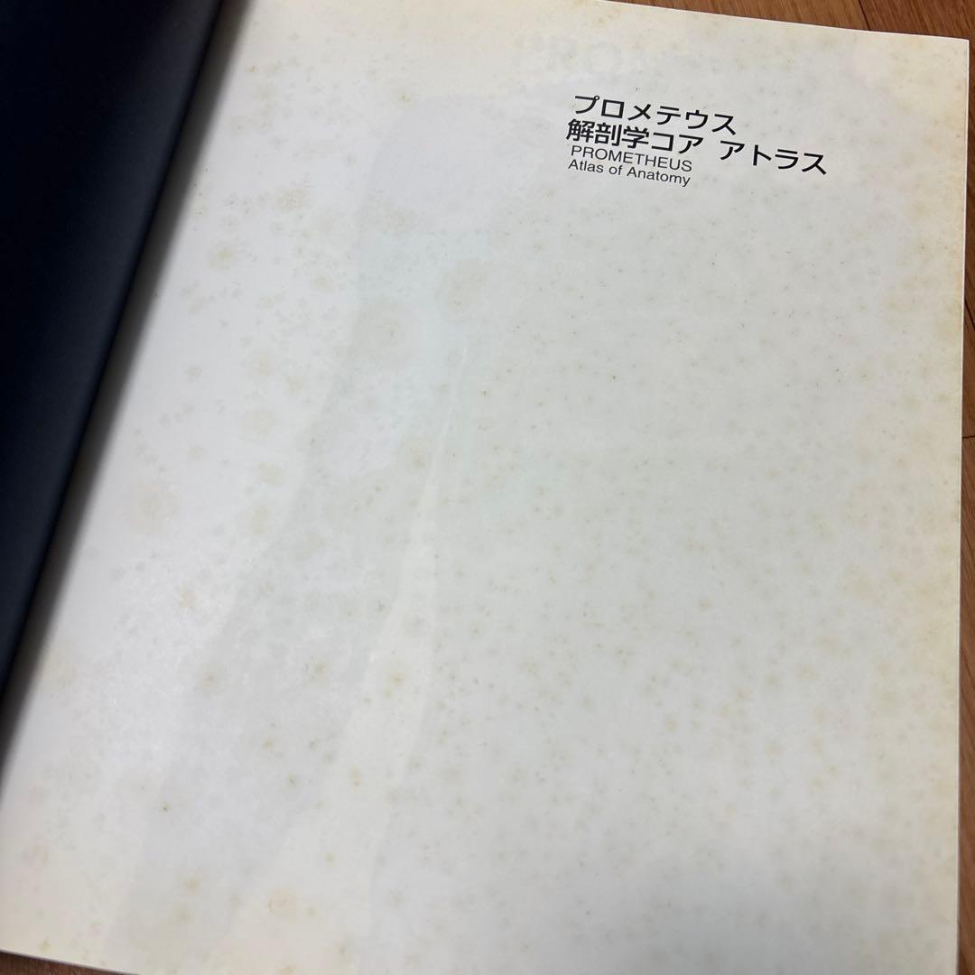初版プロメテウス解剖学コアアトラス