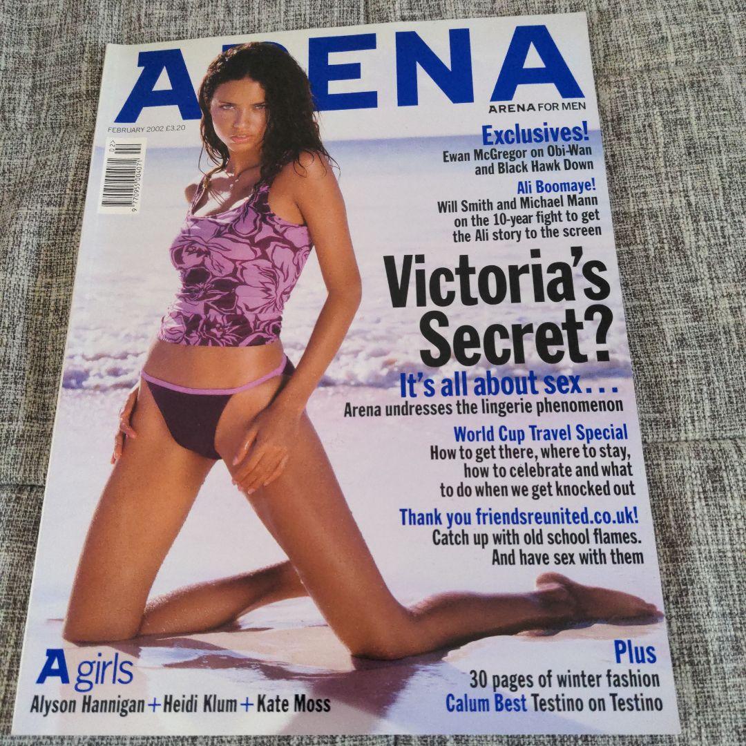 Arena feb 2002 Adriana 　Lima
