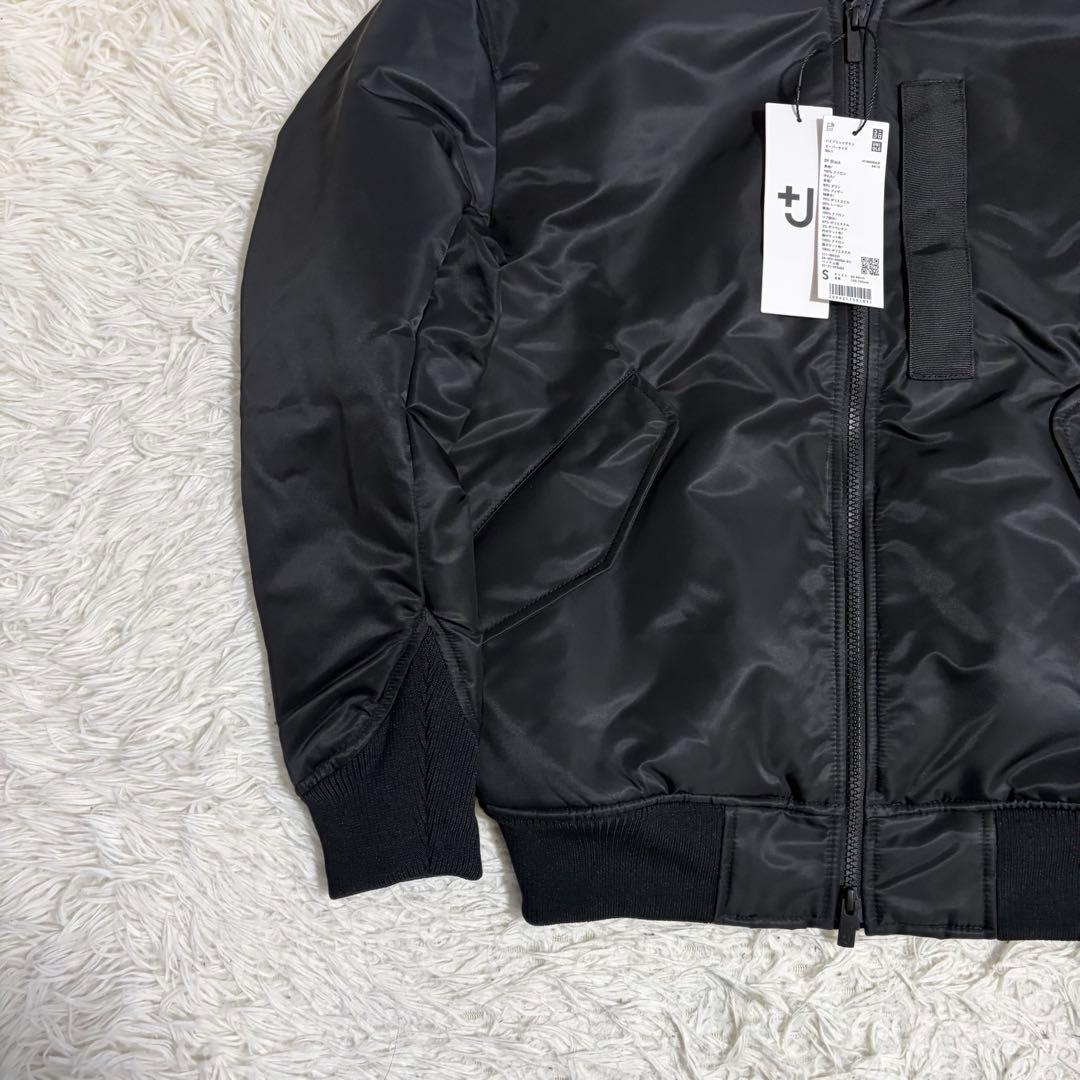 【新品】UNIQLO +J ハイブリッドダウンオーバーサイズMA-1 Sサイズ