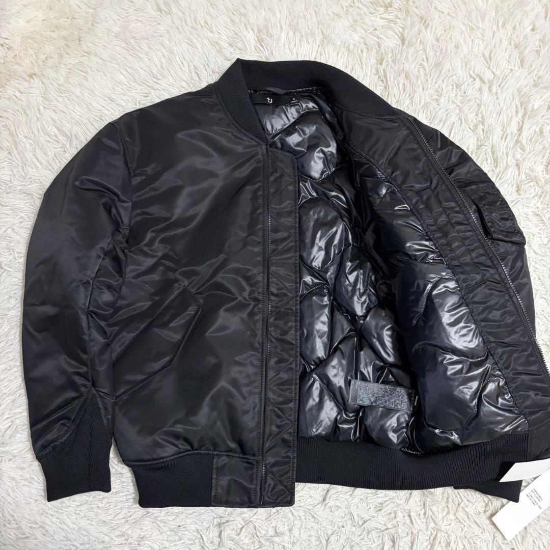 【新品】UNIQLO +J ハイブリッドダウンオーバーサイズMA-1 Sサイズ