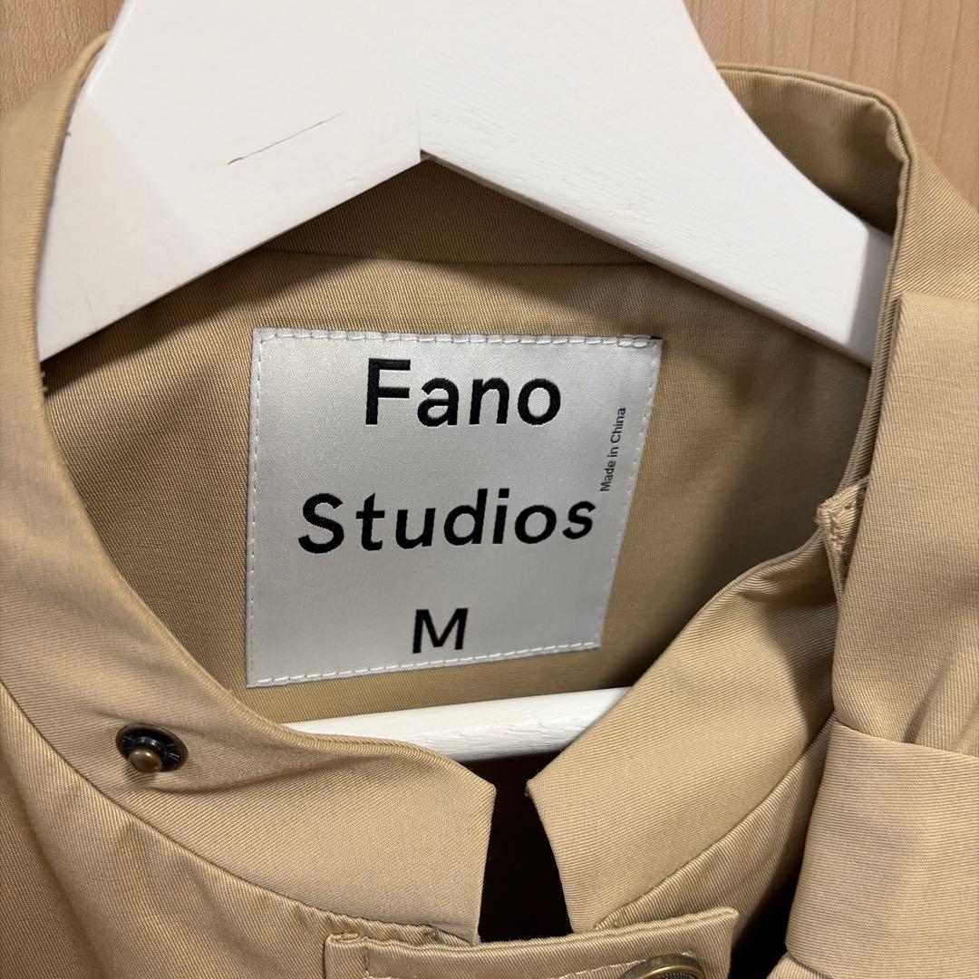 Fano Studios M リボンカラー サイドライン ブルゾン