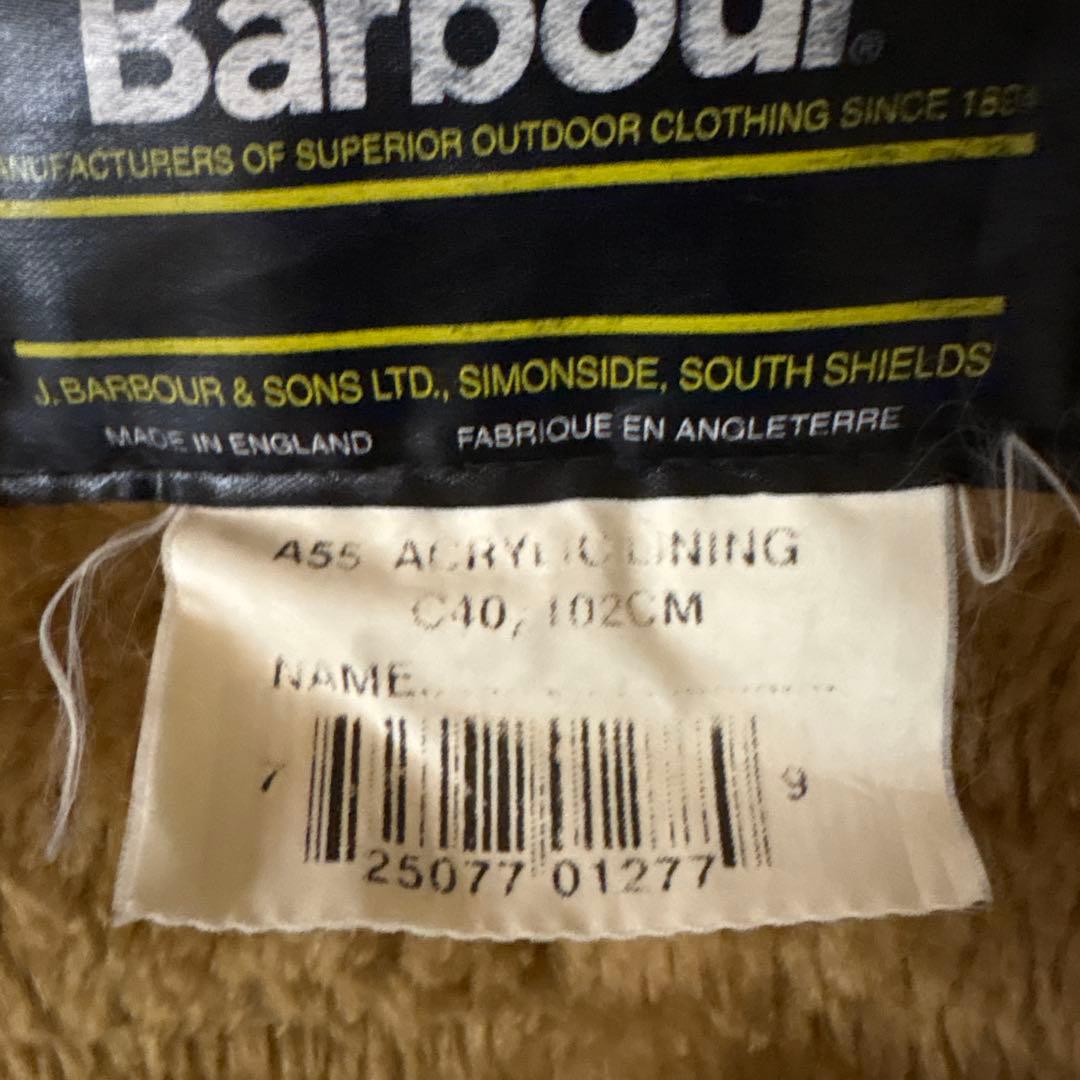 Barbour フリース ベスト ブラウン