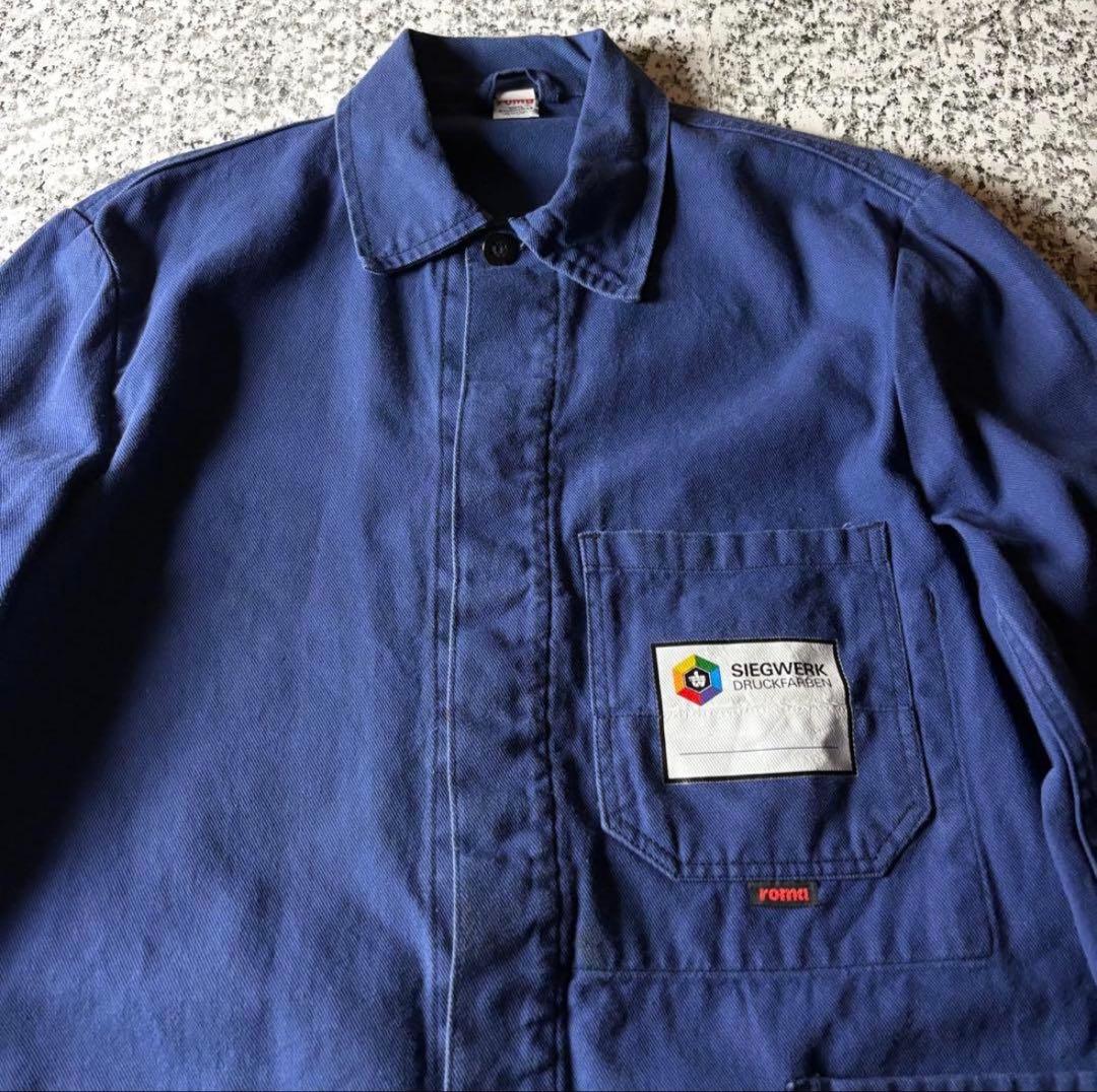 90sユーロワークジャケット カバーオール SIEGWERK フレンチワーク