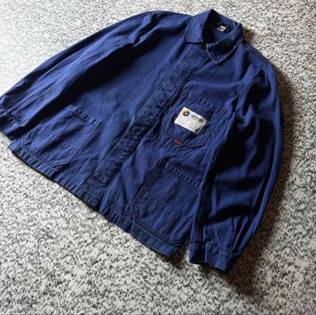 90sユーロワークジャケット カバーオール SIEGWERK フレンチワーク