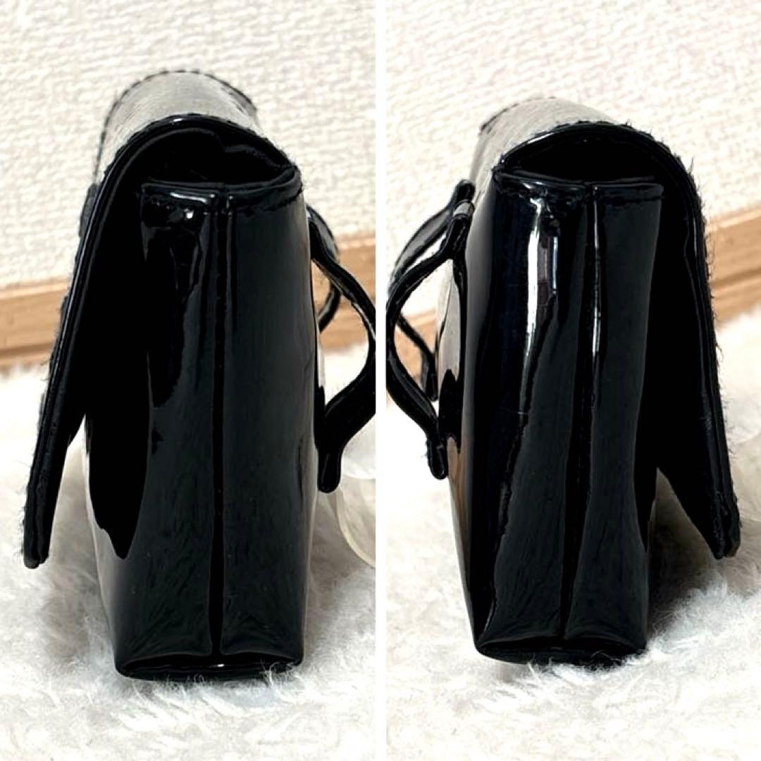 CHANEL シャネル　ウエストポーチ　エナメル　ノベルティ　ボディバッグ