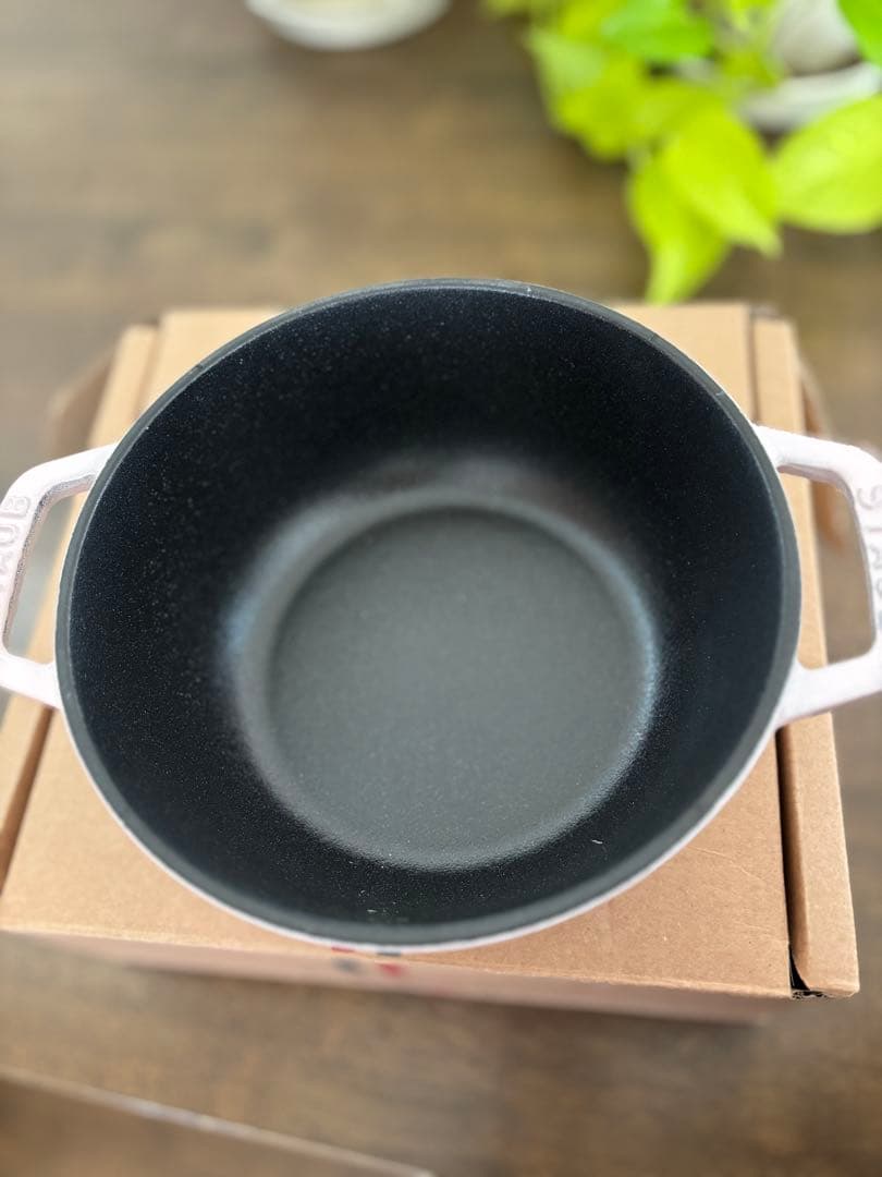 値下げ【新品未使用】ストウブ Wa-NABE S マーガレット ソルベローズ