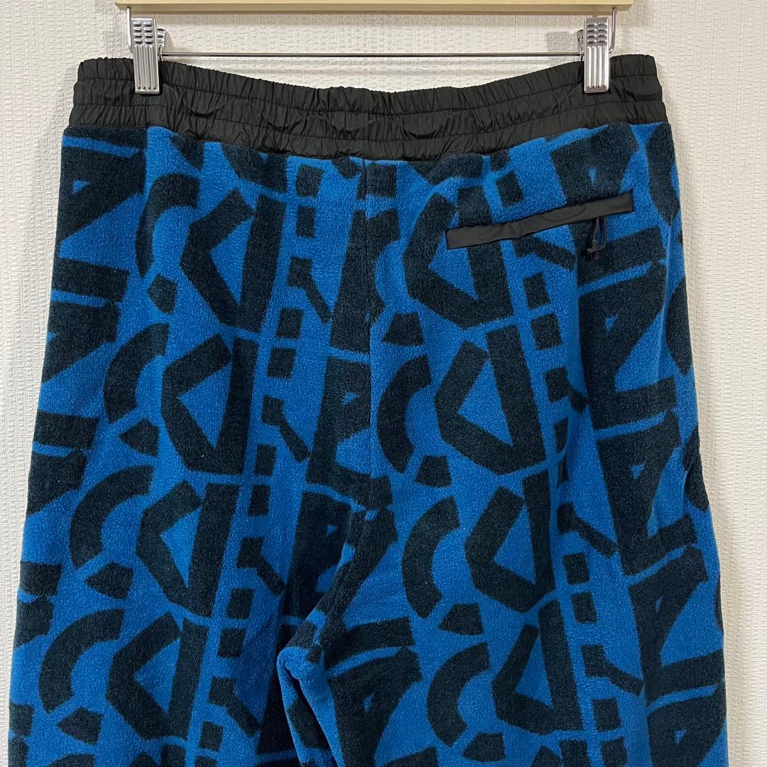 ケンゾー　KENZO　モノグラムプリントフリーストラックパンツ　Lサイズ　新品