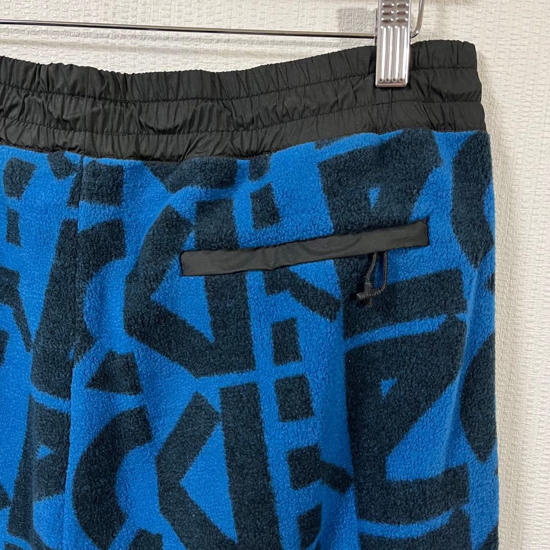 ケンゾー　KENZO　モノグラムプリントフリーストラックパンツ　Lサイズ　新品