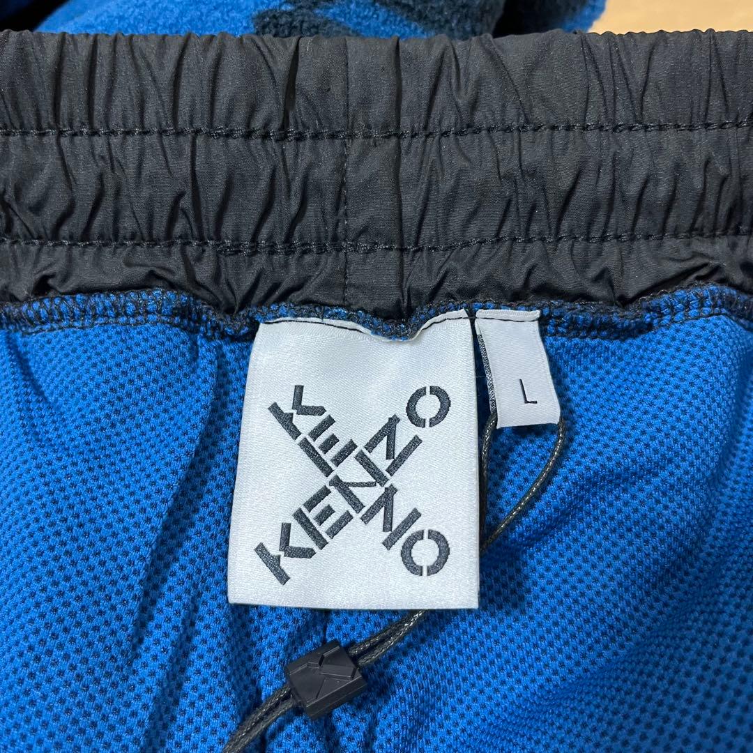 ケンゾー　KENZO　モノグラムプリントフリーストラックパンツ　Lサイズ　新品