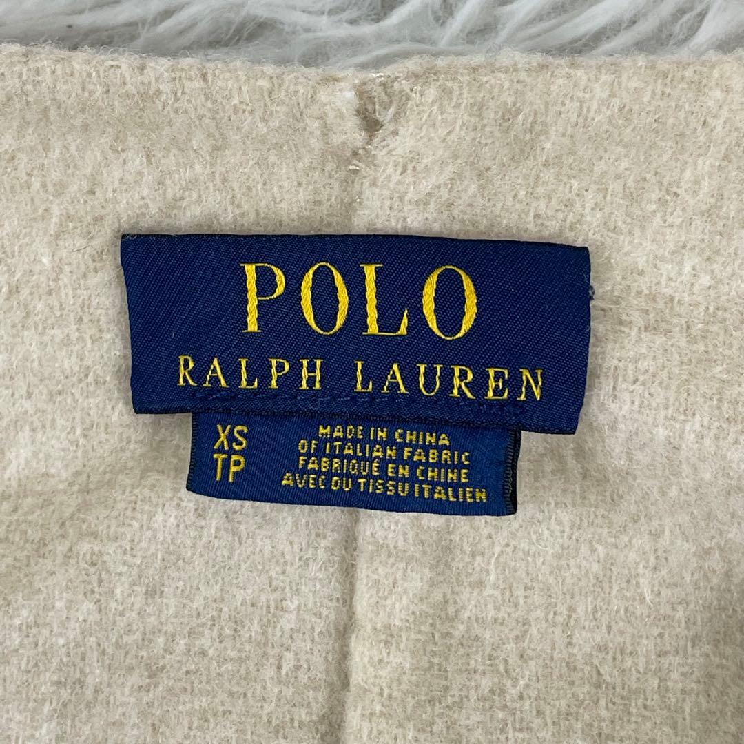 POLO RALPH LAUREN ウールロングラップコート　XSサイズ