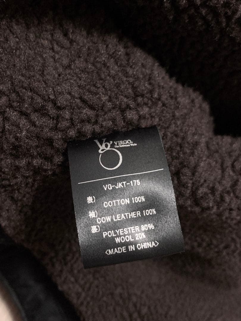 VIRGO モッズコート 牛革 レザー切替 3(L)★ siva BRAHMAN