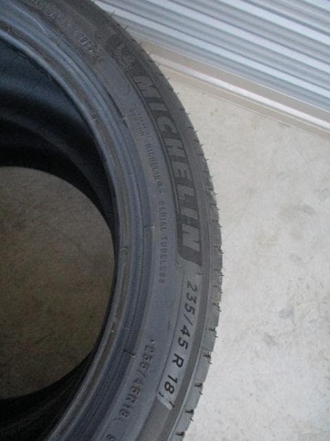 9.5分山　ミシュラン　235/45R18　4本セット