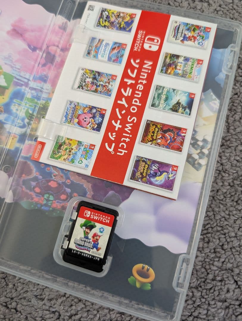 6本まとめ売りswitch あつ森 マリオ ポケモンバイオレット ピクミン4