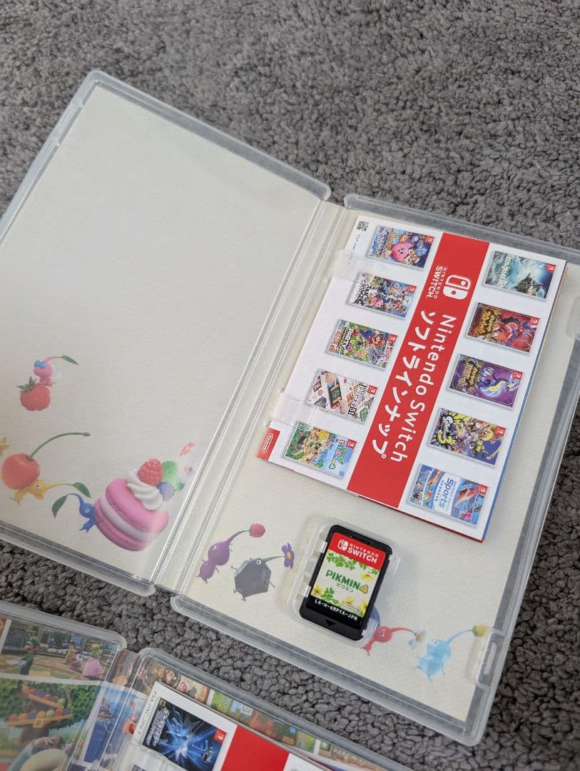 6本まとめ売りswitch あつ森 マリオ ポケモンバイオレット ピクミン4