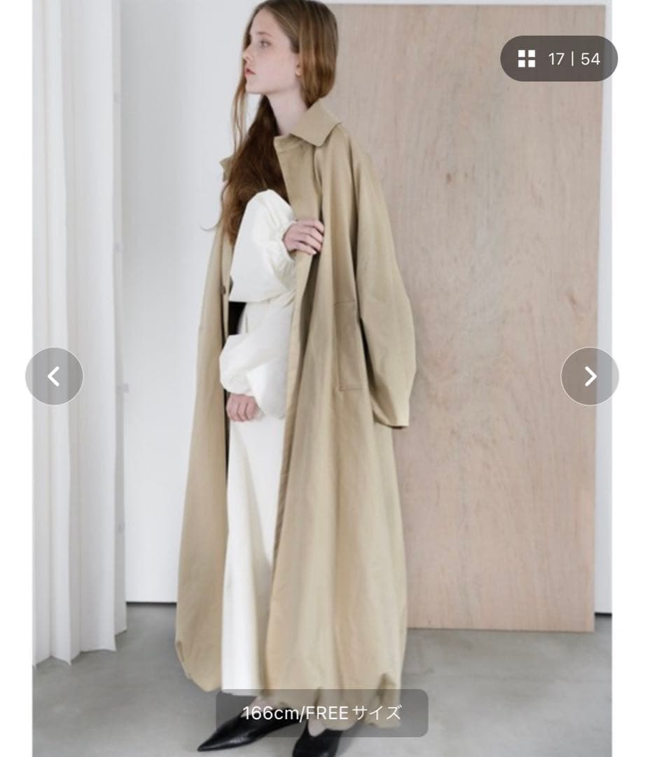 ジャケット・アウター balloon soutien collar coat Katrin Tokyo