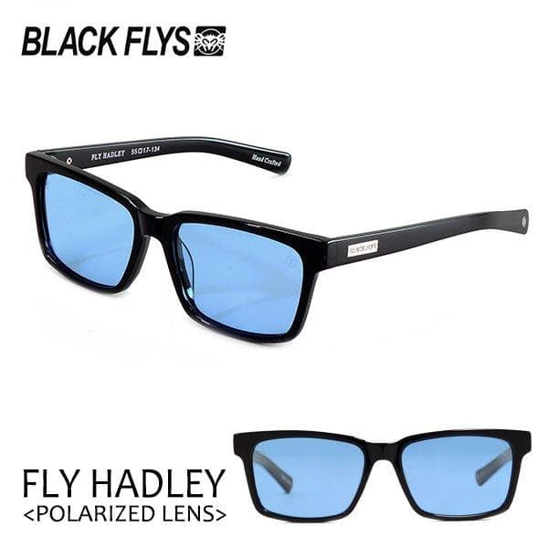 BLACK FLYS FLY HADLEY 偏光サングラス ライトブルーレンズ