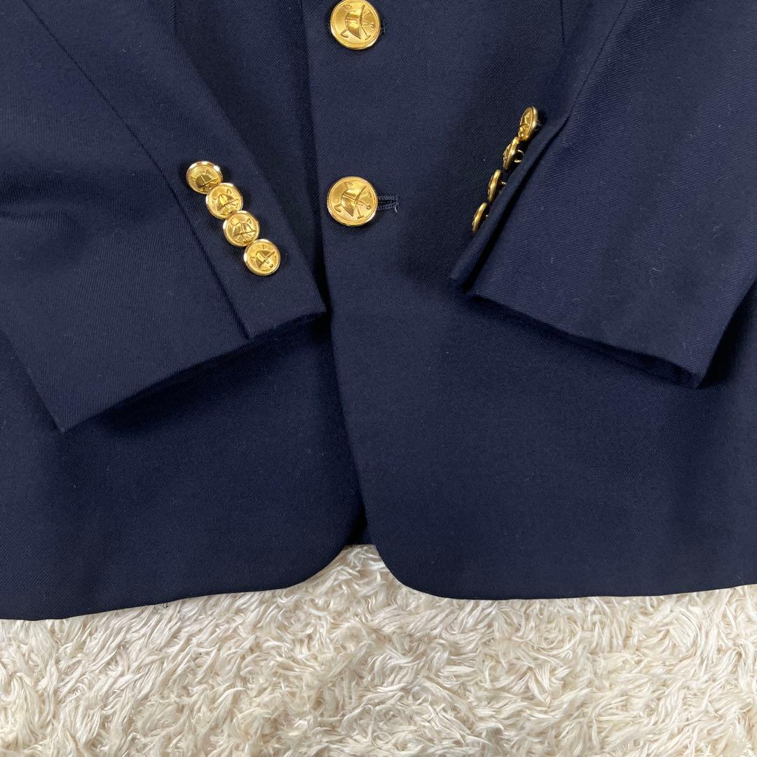 Ralph Lauren 紺ブレ 金ボタン テーラードジャケット 9号 Mサイズ