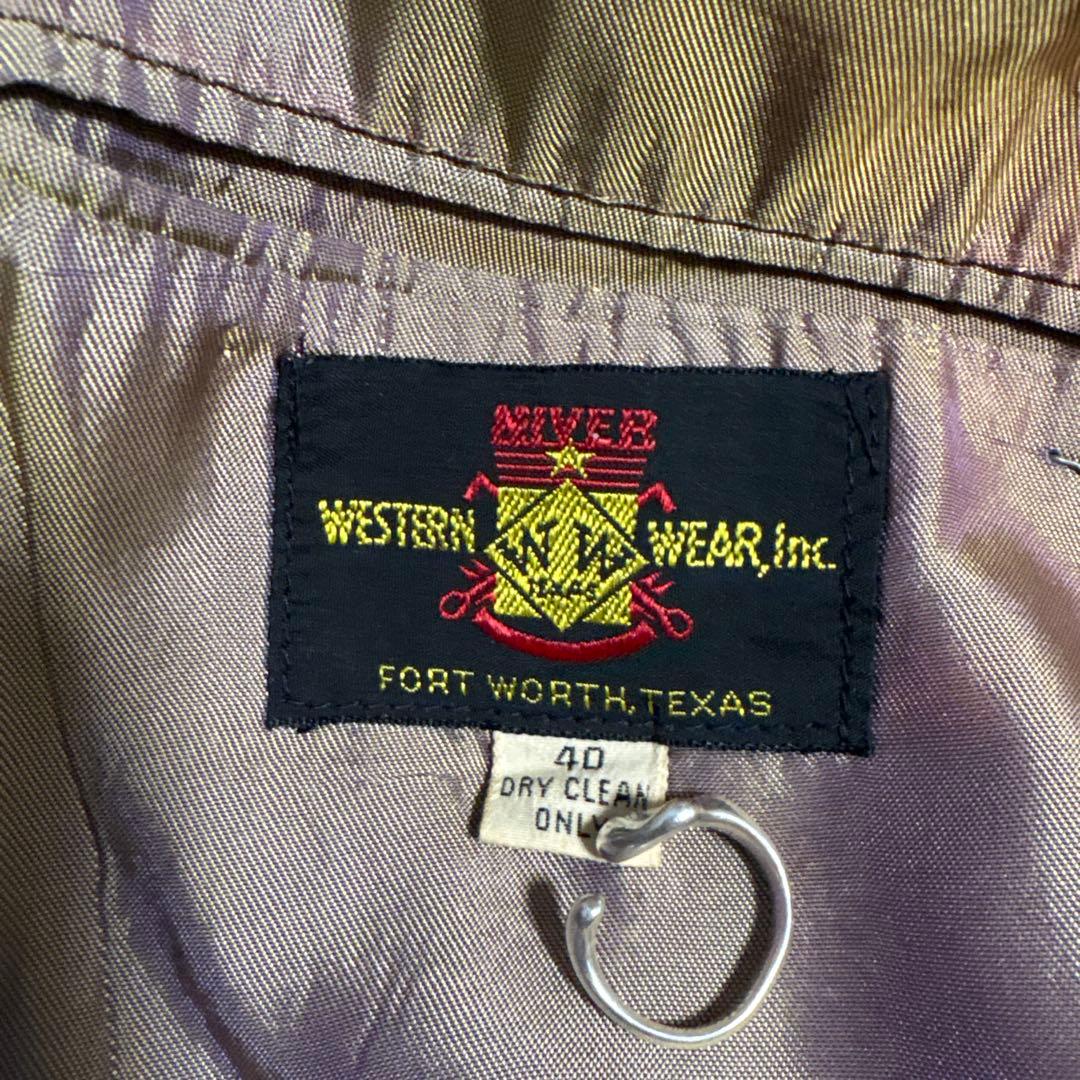 60s~70s NIVER WESTERN WEAR INCウエスタンジャケット
