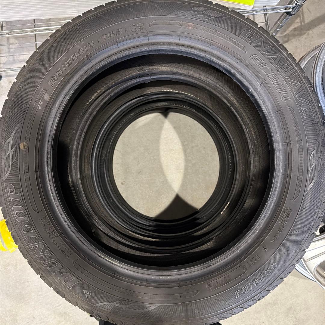 ⭐️最終値下げ⭐️ダンロップ155/65R14 75S ENASAVE EC204