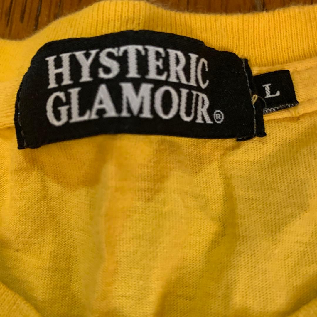 HYSTERIC 希少デザイン　ガールプリントTシャツ Lサイズ　旧タグ