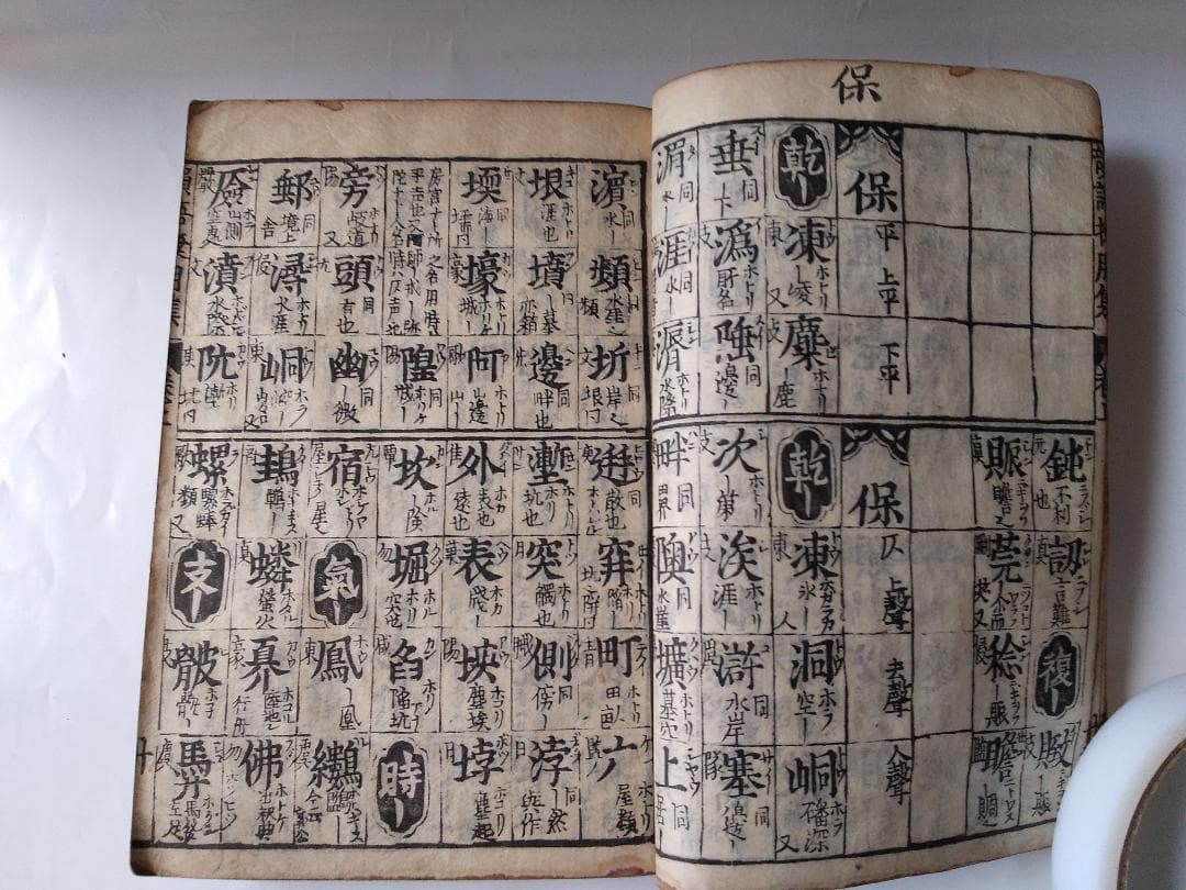 増補 以呂波雑韻 上・中・下合本 婦屋仁兵衞 刊 です。