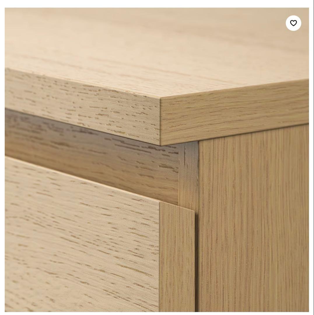 【引取価格】 IKEA MALM マルム　チェスト（引き出し×3）